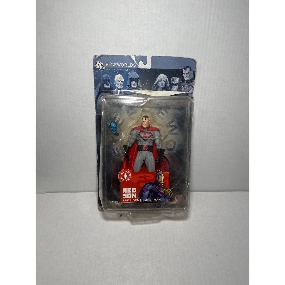 DC Direct Elseworlds Series 2 Red Son President Superman Action Figure 2003